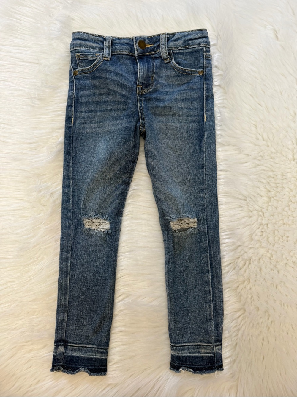Art Class Blue Distressed Jeans Sz 5